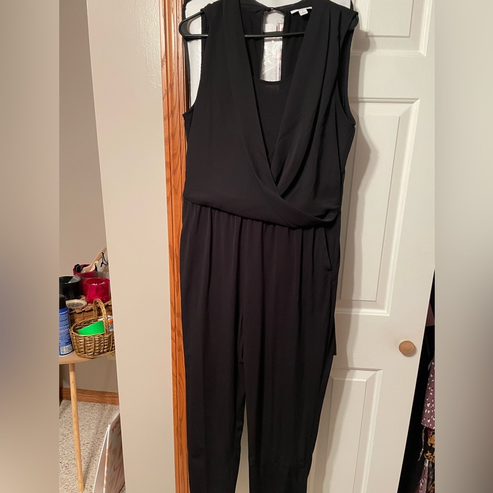Black Jumpsuit with POCKETS